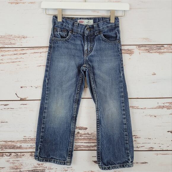 Levi's 505 Jeans Adjustable Waist 4R - Picture 1 of 4